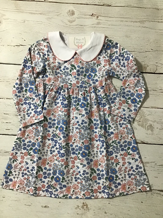 Blue Floral Dress