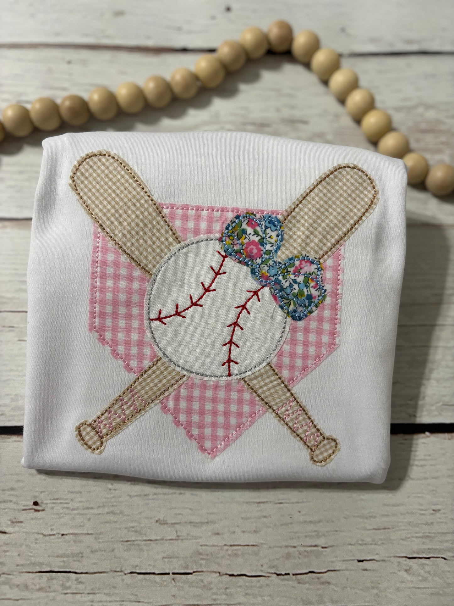 Home Plate Girls Tee